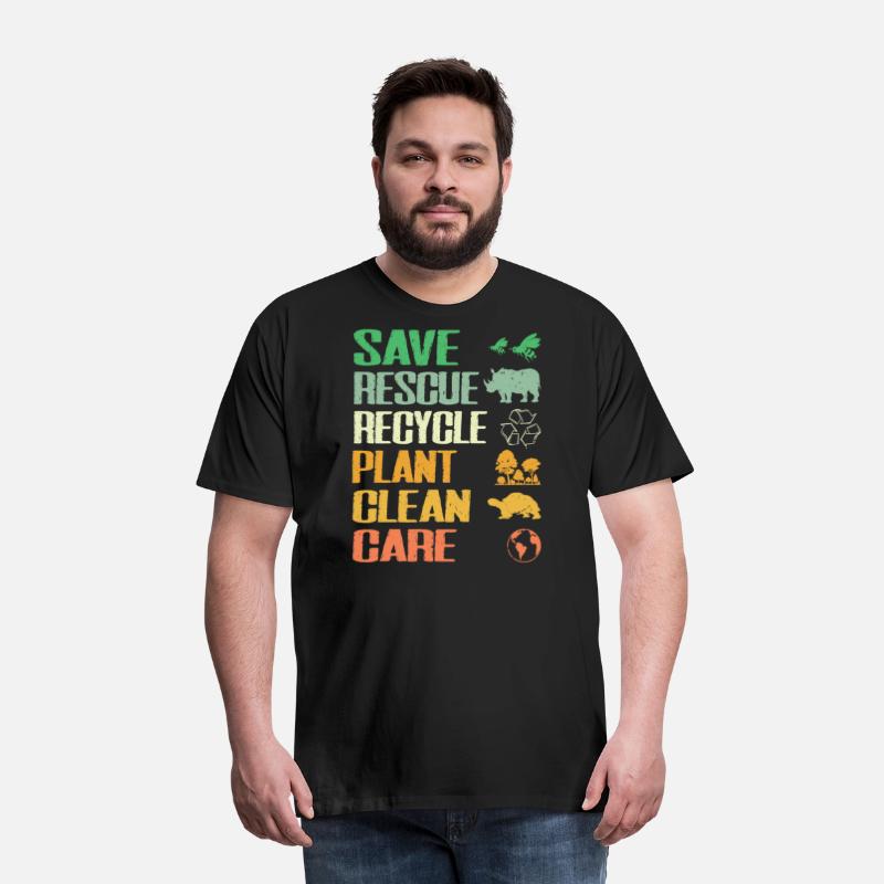 Save Planet Rescue Animals Recycle Plastic Earth