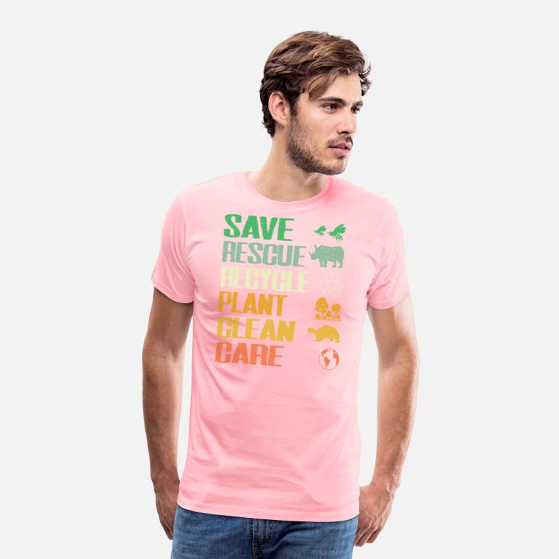 Save Planet Rescue Animals Recycle Plastic Earth