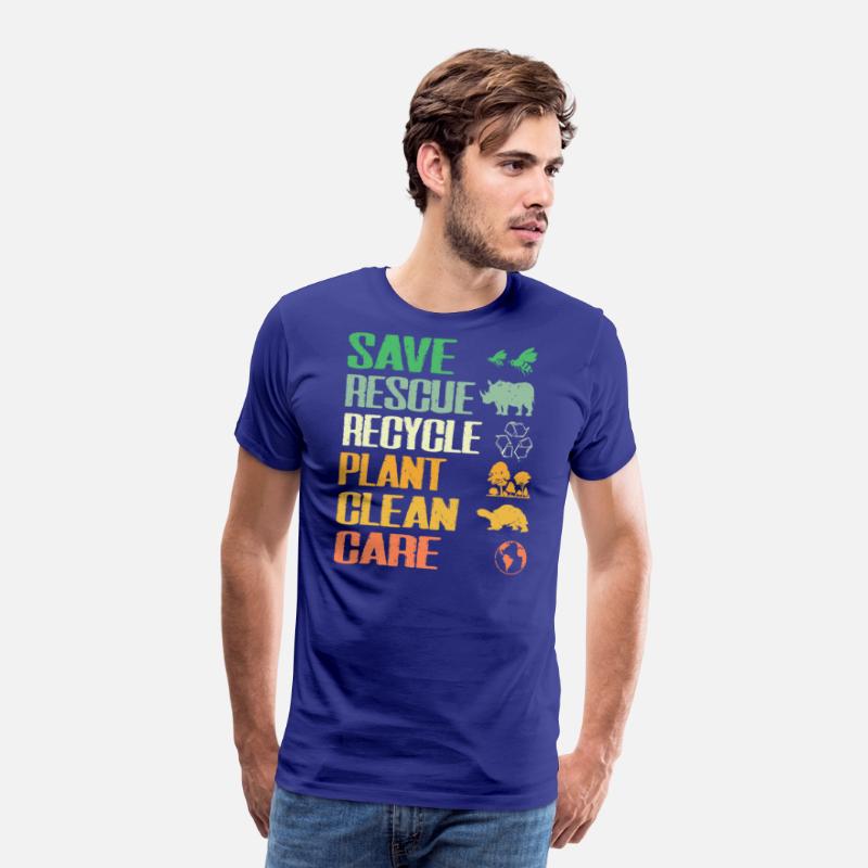 Save Planet Rescue Animals Recycle Plastic Earth