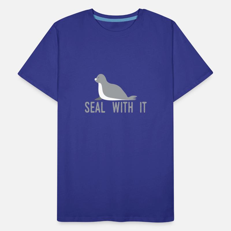 Seal Joke Pun Aquatic Fur Pinnipeds Zoo Swimming