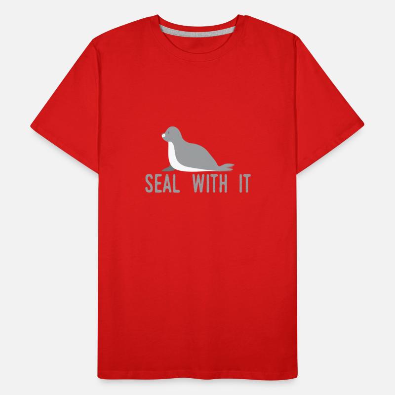 Seal Joke Pun Aquatic Fur Pinnipeds Zoo Swimming
