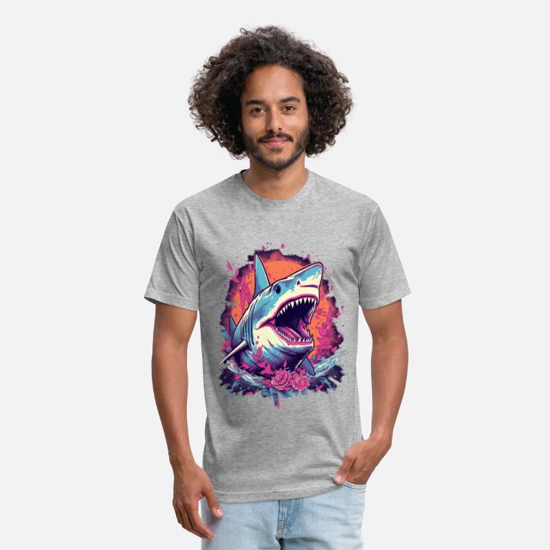 Shark Flowers Marine Explorer Diver Gift