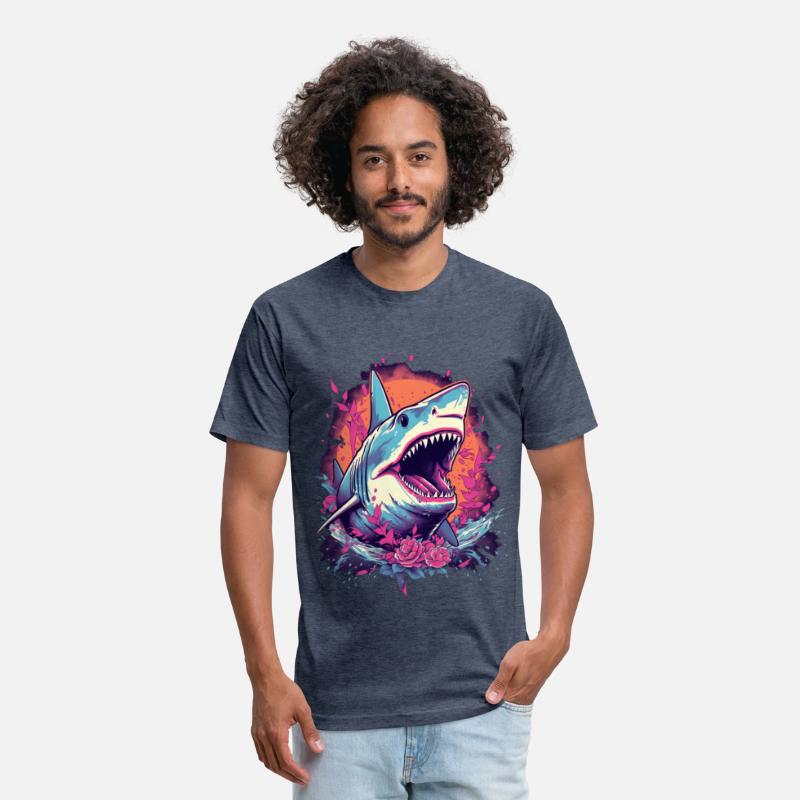 Shark Flowers Marine Explorer Diver Gift