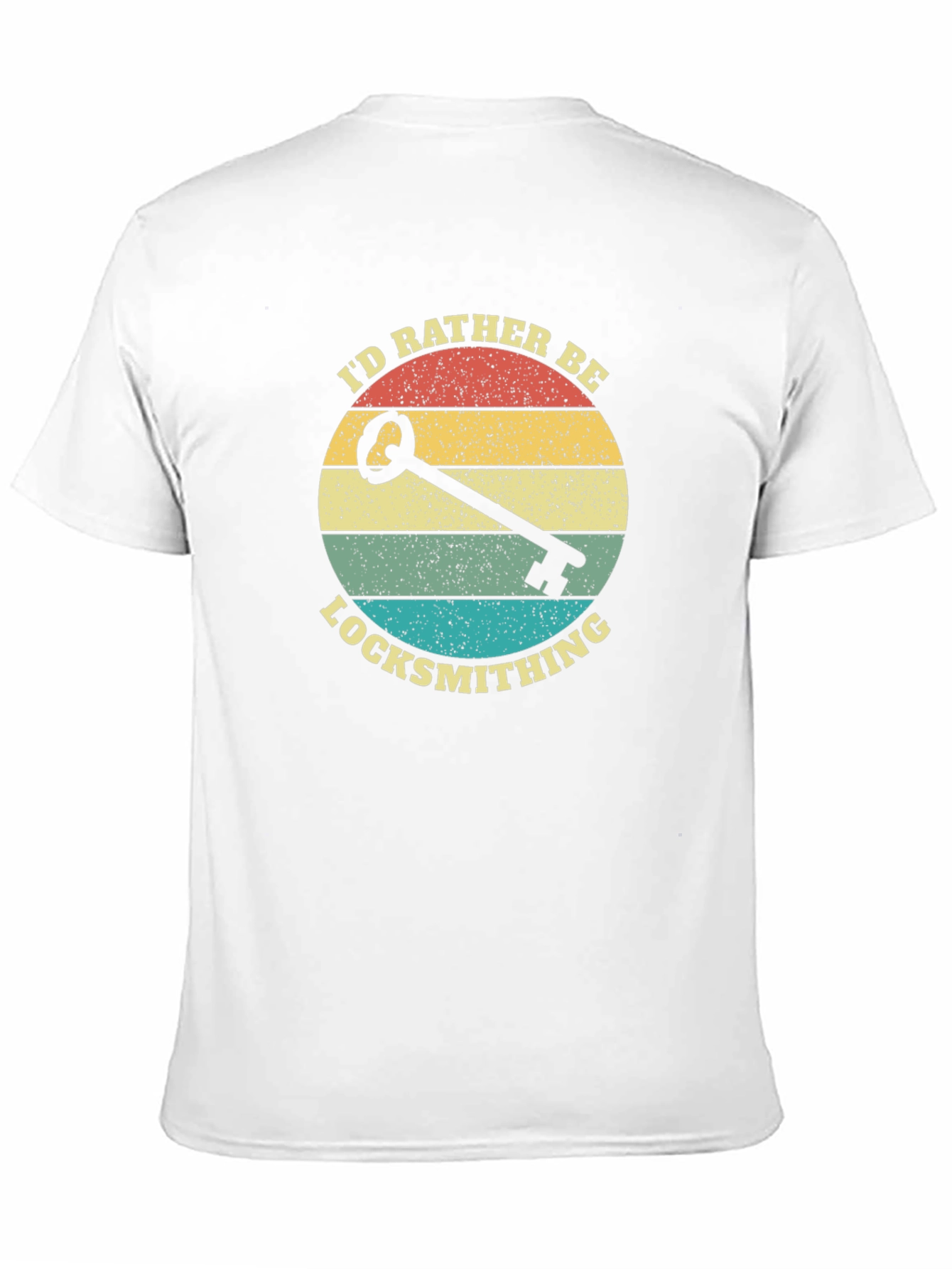 Locksmith T-Shirt - Retro Key Design