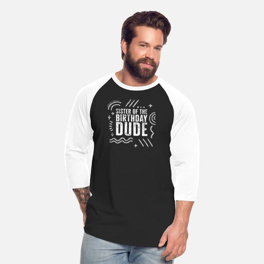 Siblings Shirt, Sister Of The Birthday Dude Tee,
