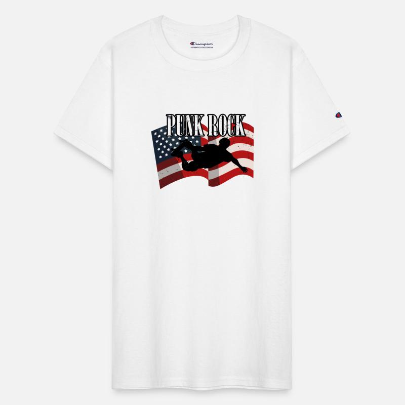 Skate Patriotic Design For Punk Concerts