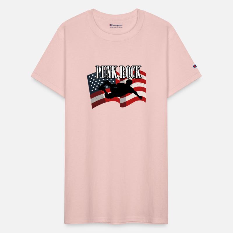 Skate Patriotic Design For Punk Concerts