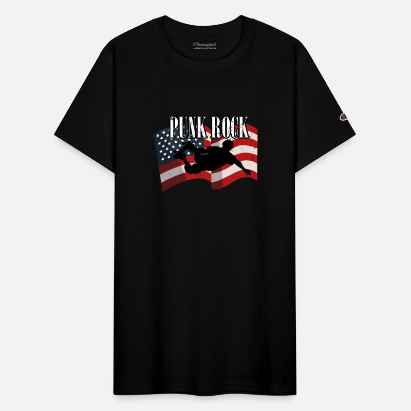 Skate Patriotic Design For Punk Concerts