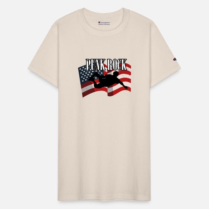 Skate Patriotic Design For Punk Concerts