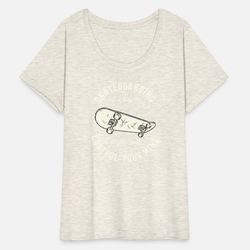 Skateboarding is a way to let your body control