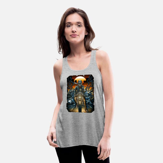 Skeleton gangster rider