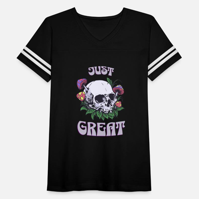 Skull And Mushrooms In The Wild