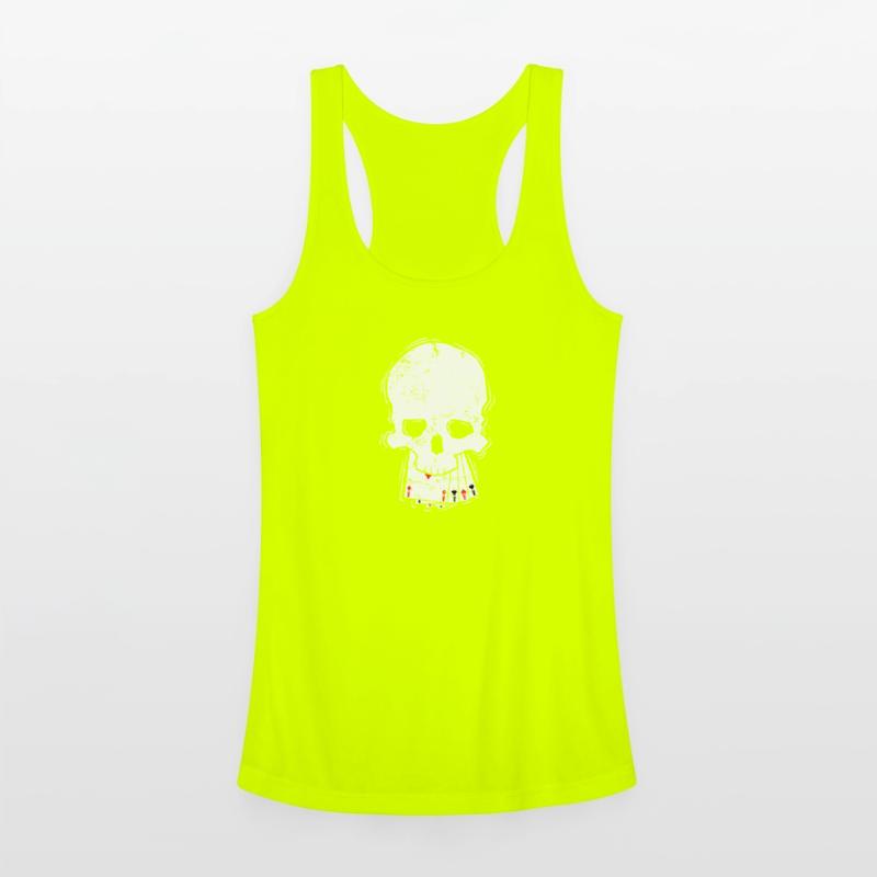 Skull with Cards Skat or Poker Card Game