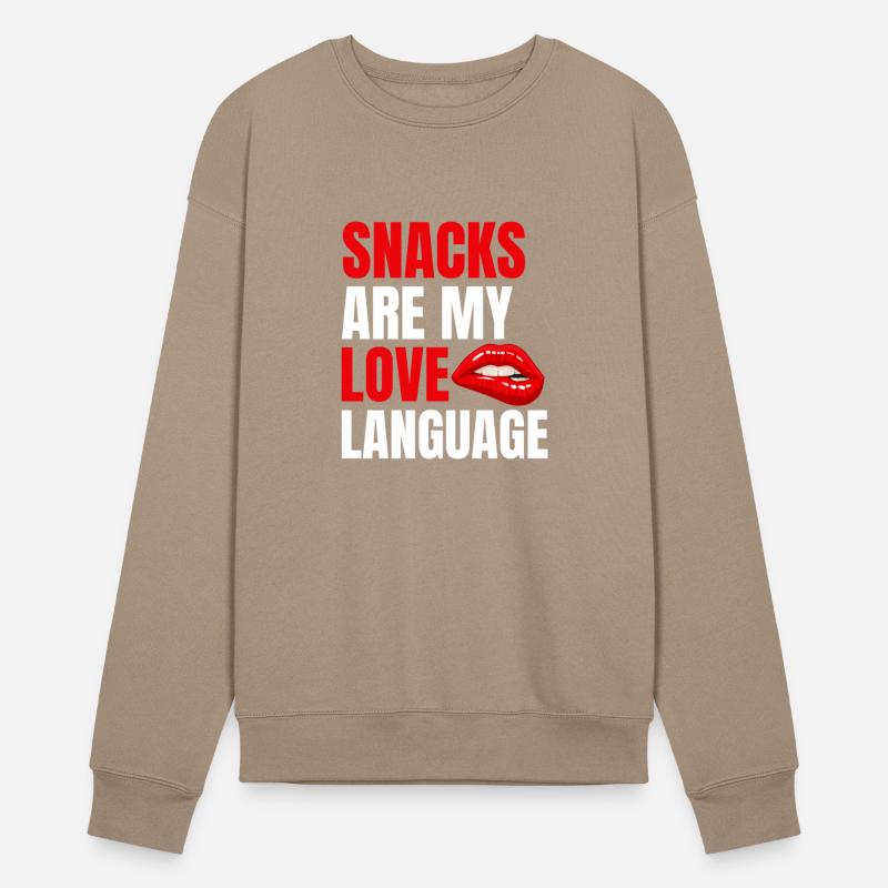 Snacks Are My Love Language Bold Tee