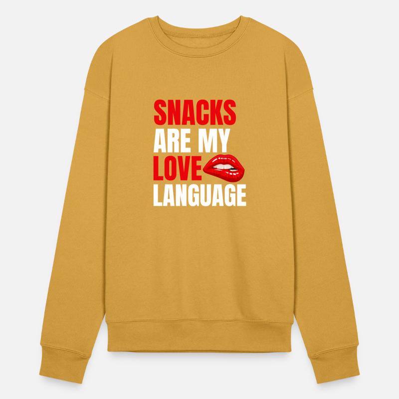 Snacks Are My Love Language Bold Tee