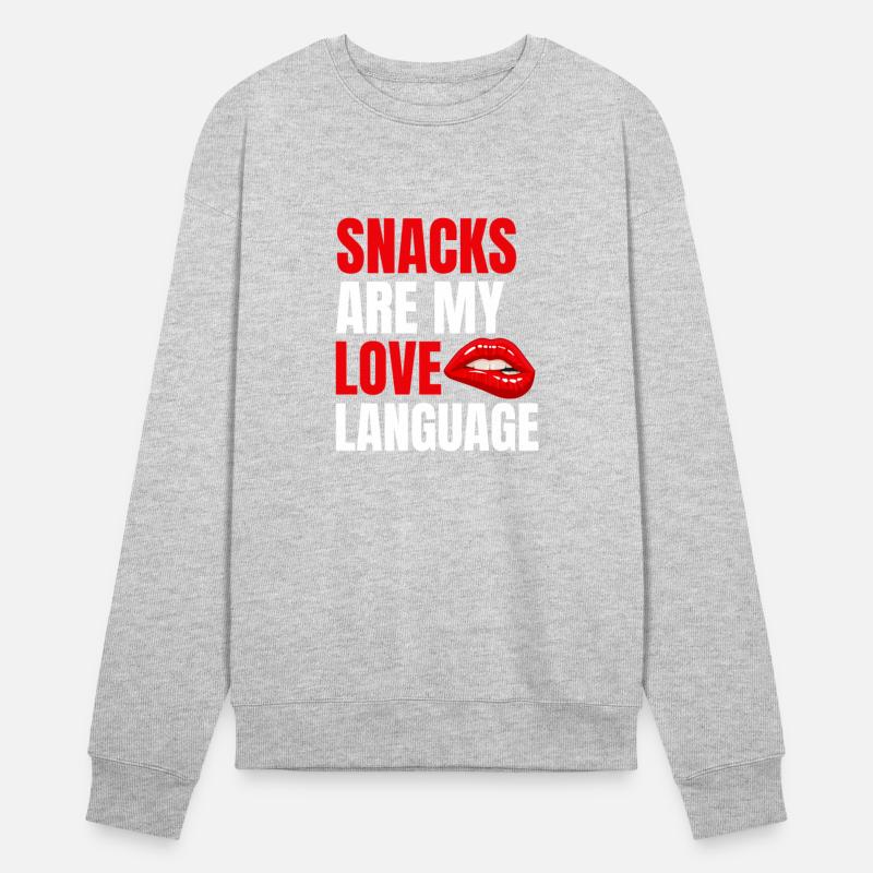 Snacks Are My Love Language Bold Tee