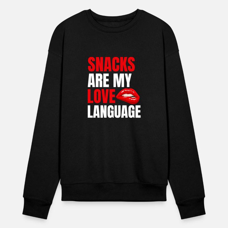 Snacks Are My Love Language Bold Tee