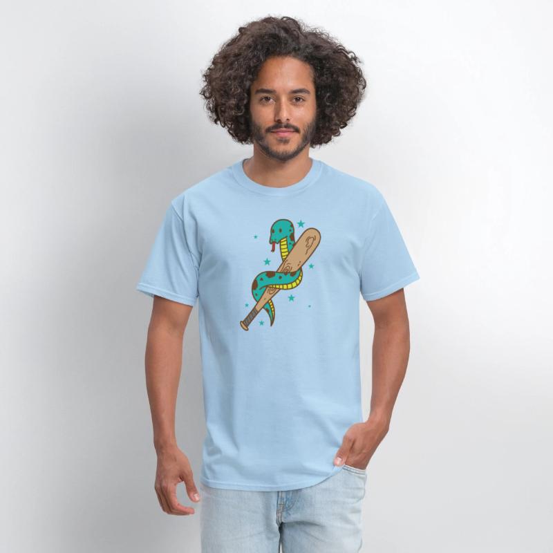 Snake playing Baseball Reptile Animal Zoo