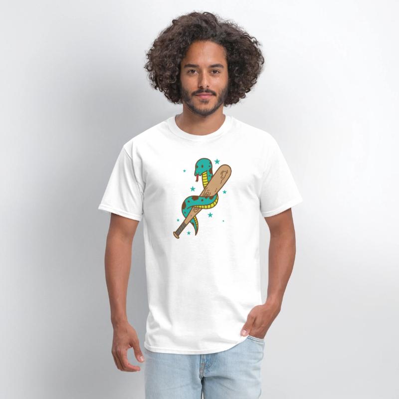 Snake playing Baseball Reptile Animal Zoo