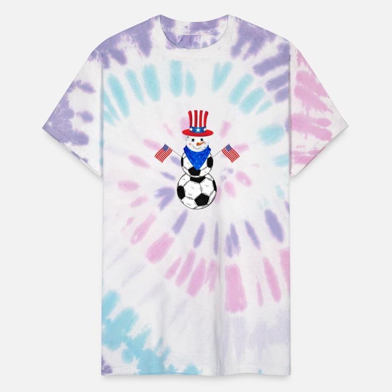 Snowman Soccer fan USA