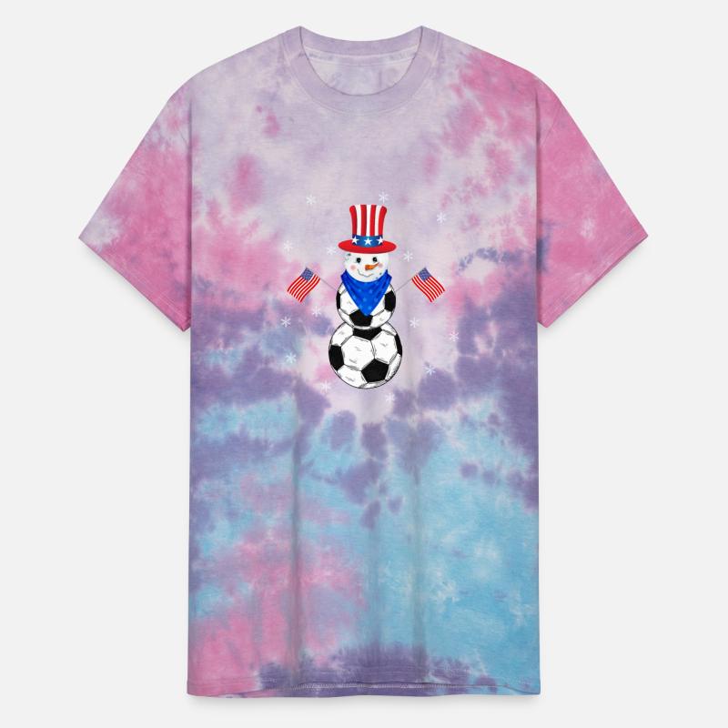 Snowman Soccer fan USA