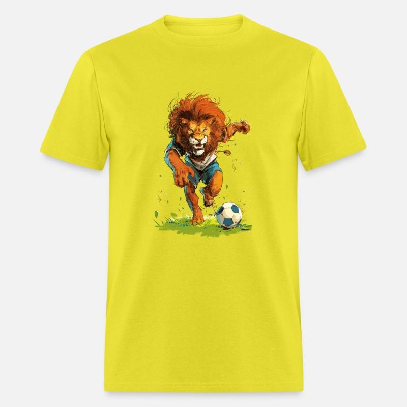 Soccer Ball Football Birthday Lion Birthday Gift