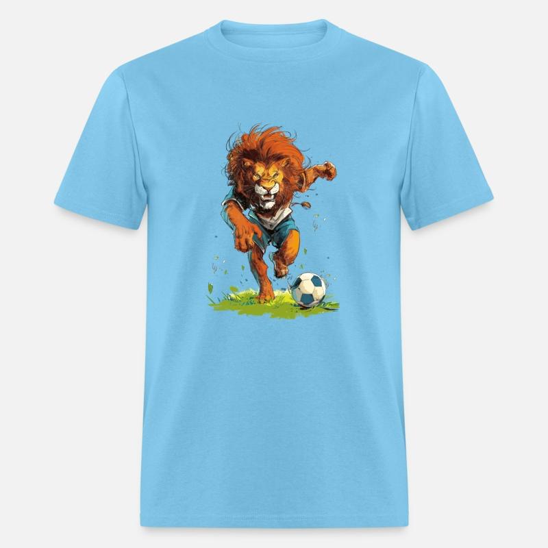 Soccer Ball Football Birthday Lion Birthday Gift