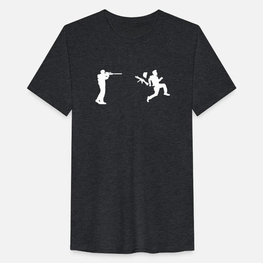 Soldier Runns Away War Sniper Aim Shooter Running