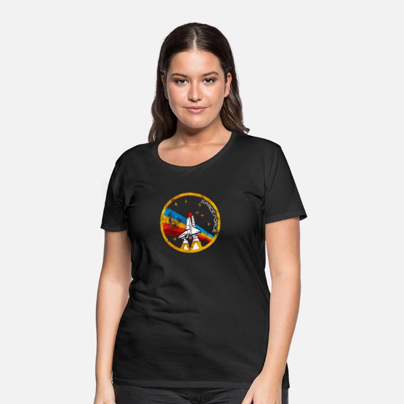 Space Force Shuttle Rocket Nasa Rainbow - Vintage