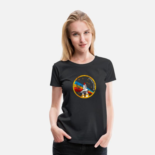 Space Force Shuttle Rocket Nasa Rainbow - Vintage