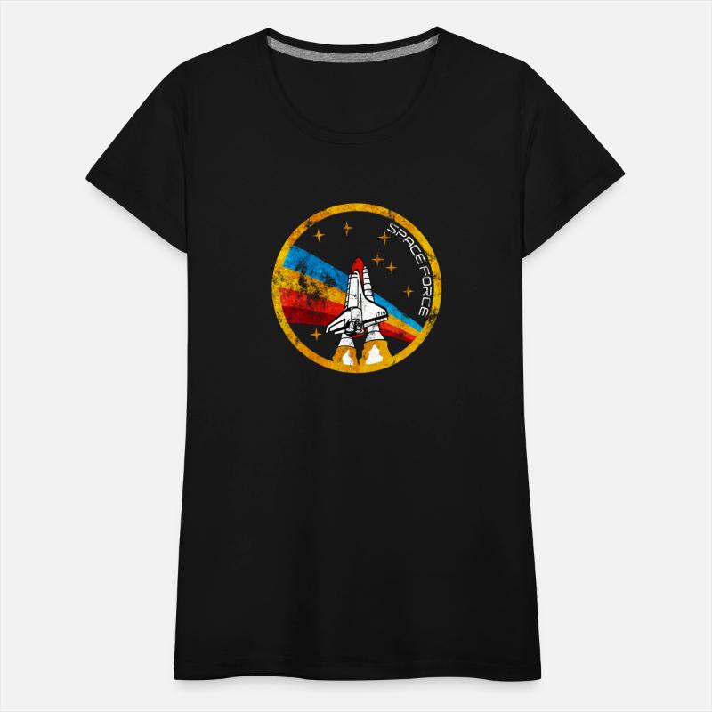 Space Force Shuttle Rocket Nasa Rainbow - Vintage