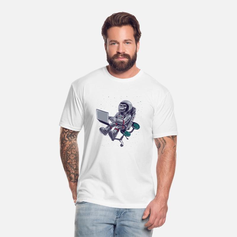 space monkey doing tasks