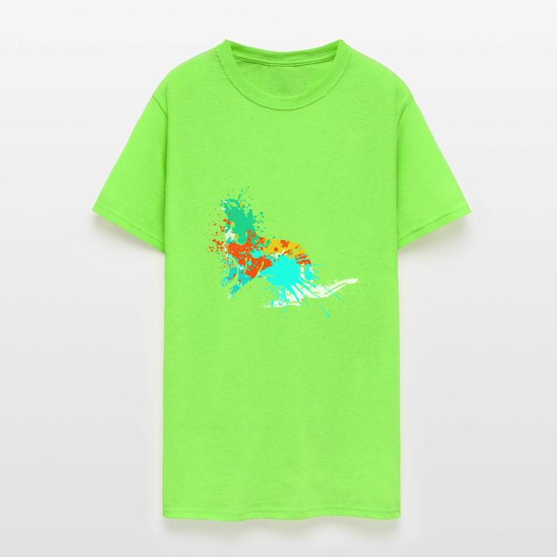 Splash Art Sea otter clawless giant river otter