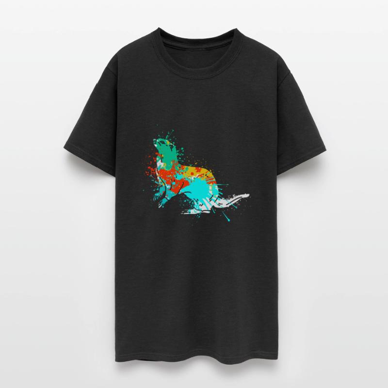 Splash Art Sea otter clawless giant river otter