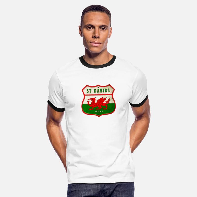 St Davids Wales coat of arms flag design