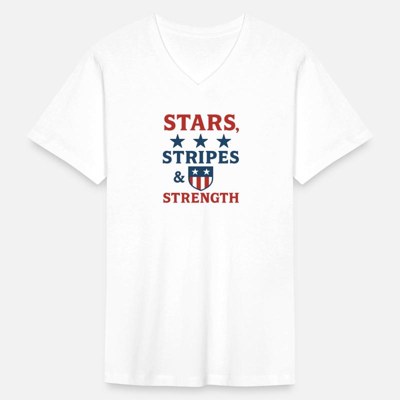Stars Stripes and Strength Patriot Design