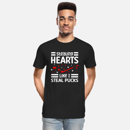 Stealing Hearts Like I Steal Pucks Valentines Day