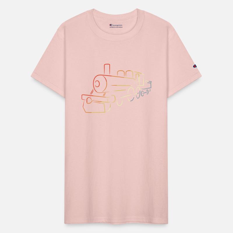 Steam Locomotive Drawing