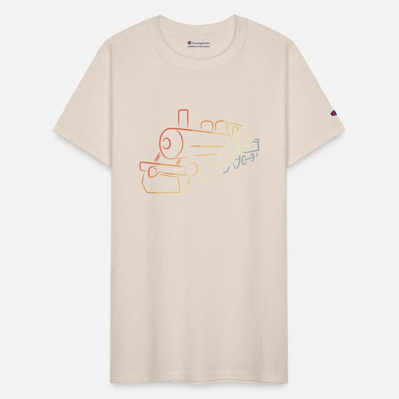 Steam Locomotive Drawing