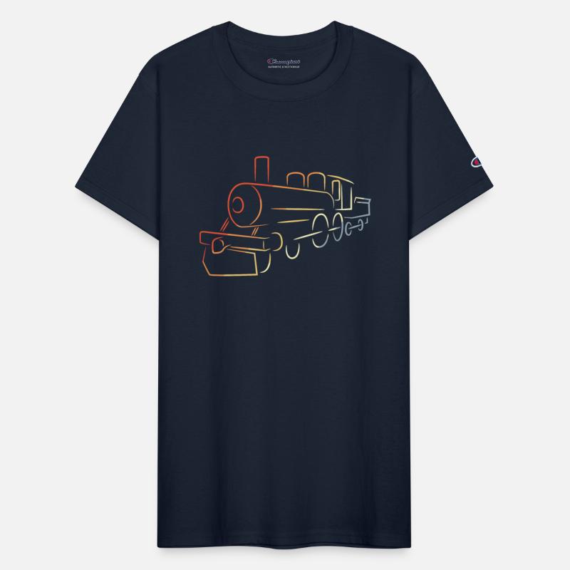 Steam Locomotive Drawing