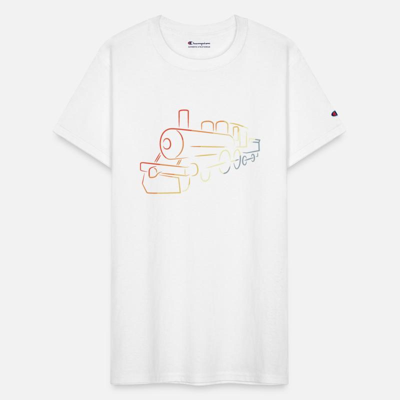 Steam Locomotive Drawing