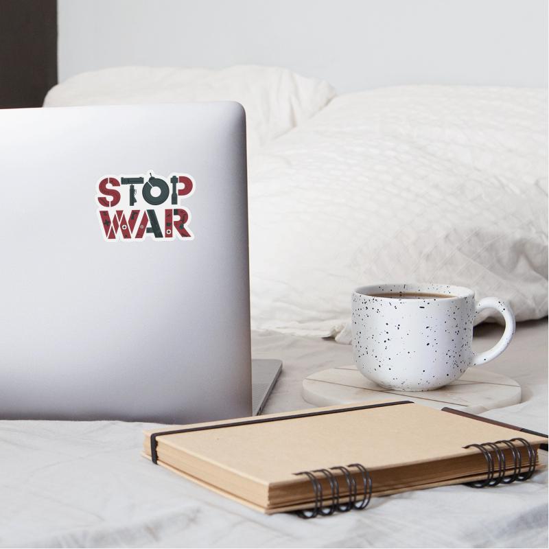 Stop War: A Powerful Visual Statement Against Conf