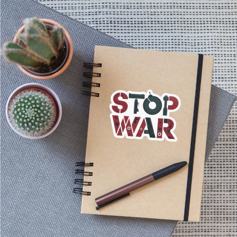Stop War: A Powerful Visual Statement Against Conf