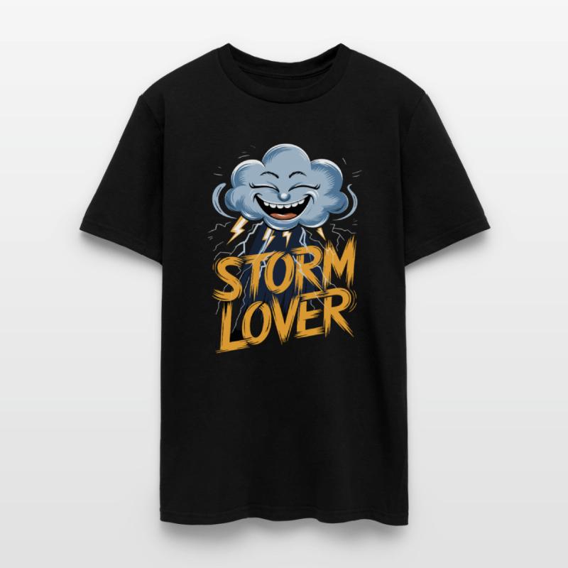 Storm Lover Cloud with Lightning Art