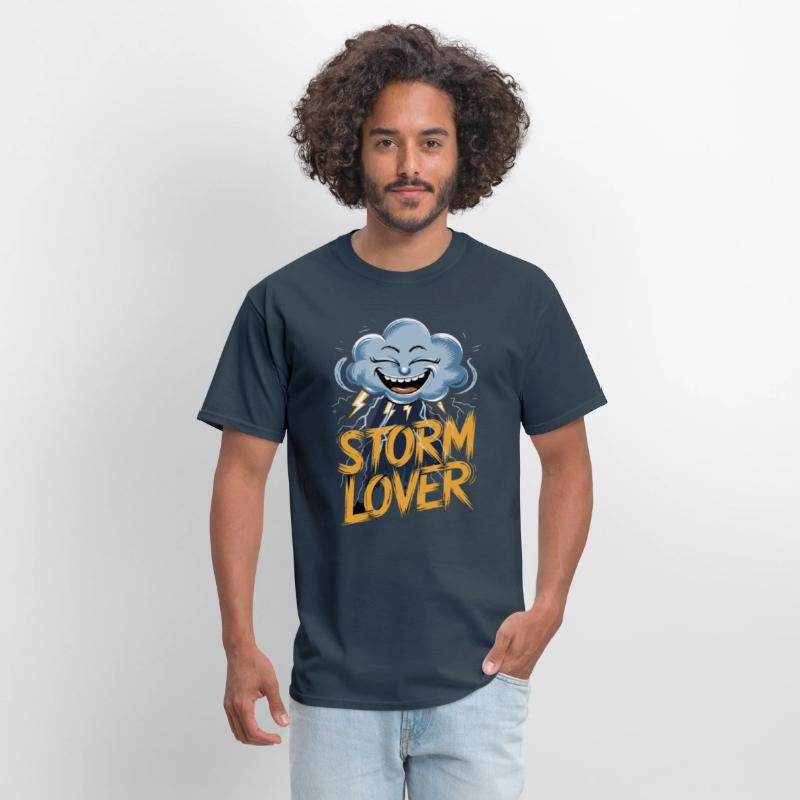 Storm Lover Cloud with Lightning Art
