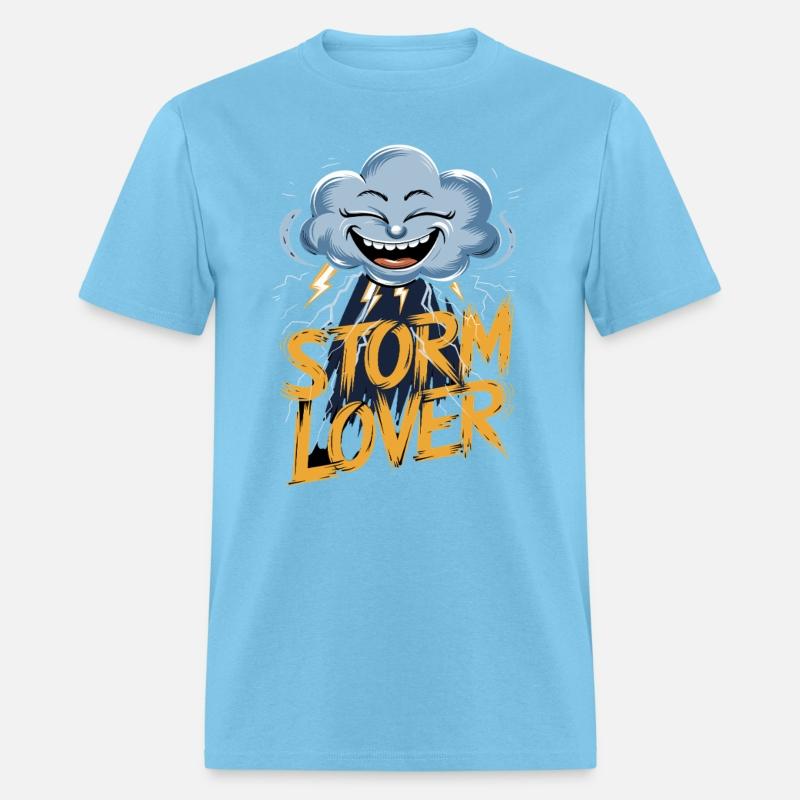 Storm Lover Cloud with Lightning Art