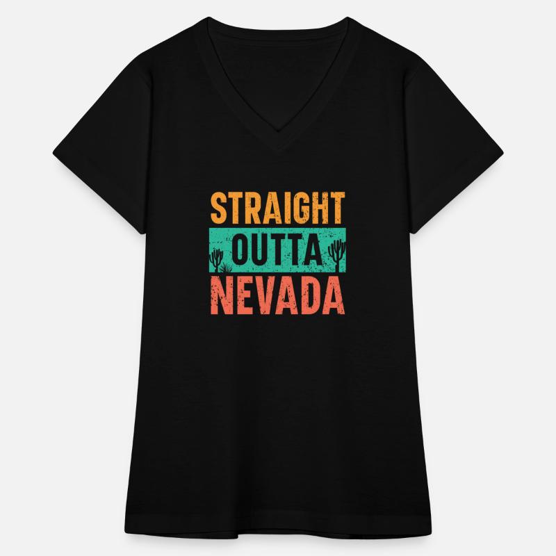 Straight Outta Nevada USA America Nevadans