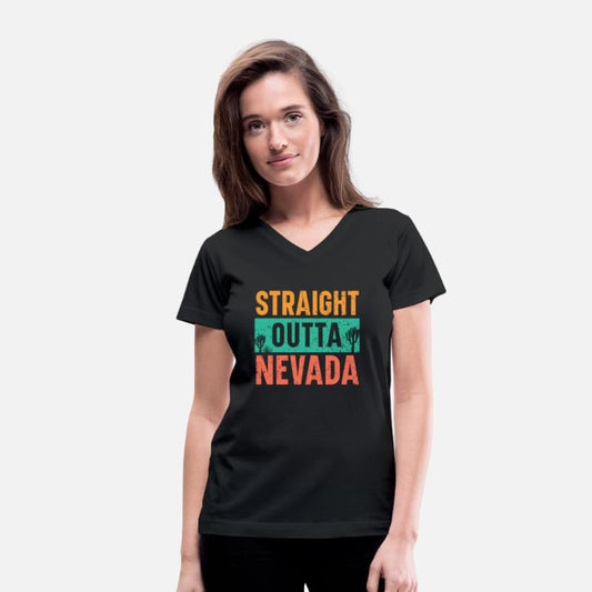 Straight Outta Nevada USA America Nevadans