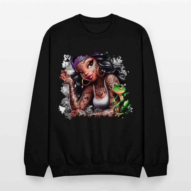 Street Style Hip Hop Girl Rapper