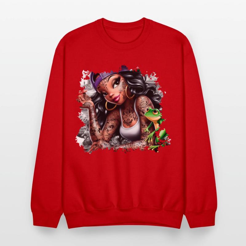 Street Style Hip Hop Girl Rapper